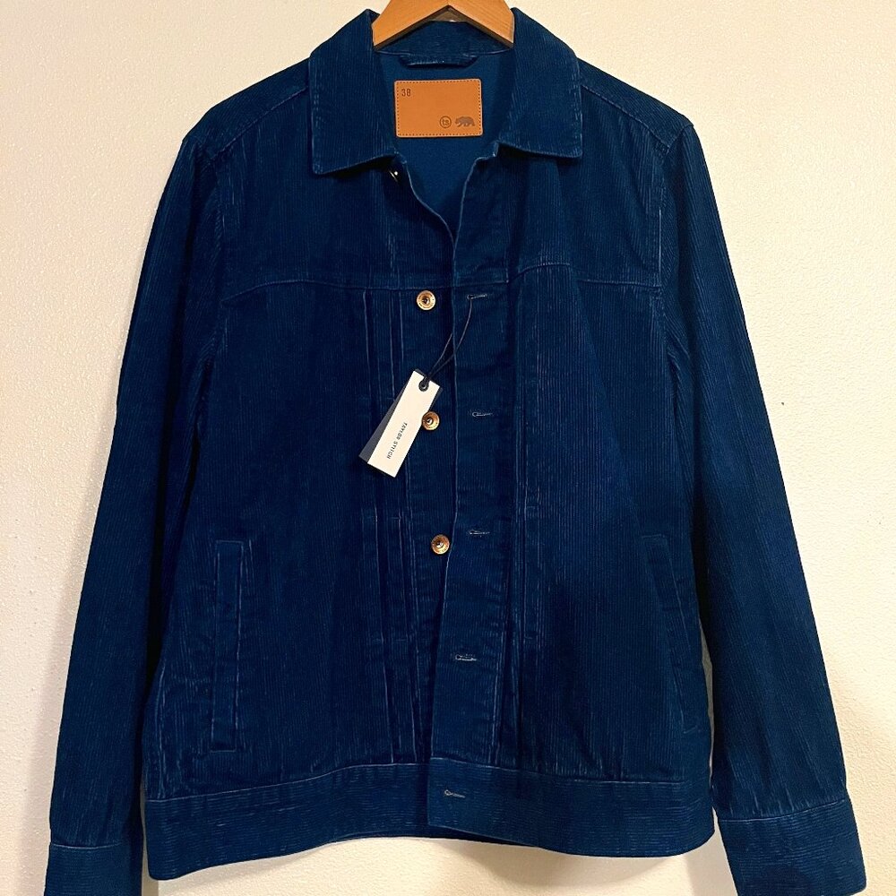 Taylor Stitch Dispatch Jacket in Indigo Corduroy Size 38